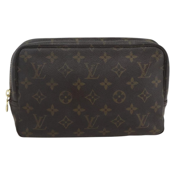 LOUIS VUITTON Monogram Trousse Toilette 23 Clutch Bag M47524 LV Auth 173569