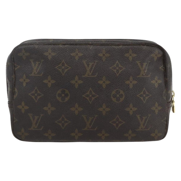 LOUIS VUITTON Monogram Trousse Toilette 23 Clutch Bag M47524 LV Auth 173569
