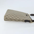 GUCCI GG Supreme Shoulder Bag PVC Beige Gold 388924 Auth 173571-3