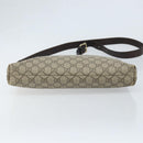 GUCCI GG Supreme Shoulder Bag PVC Beige Gold 388924 Auth 173571-5