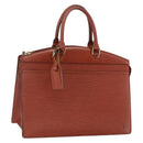 LOUIS VUITTON Epi Riviera Hand Bag Brown M48183 LV Auth 173572-1