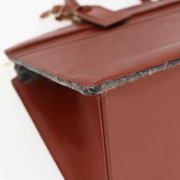 LOUIS VUITTON Epi Riviera Hand Bag Brown M48183 LV Auth 173572