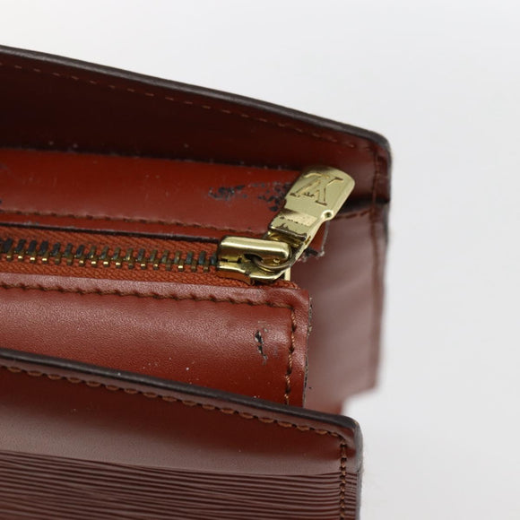 LOUIS VUITTON Epi Riviera Hand Bag Brown M48183 LV Auth 173572