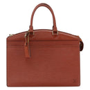 LOUIS VUITTON Epi Riviera Hand Bag Brown M48183 LV Auth 173572-2