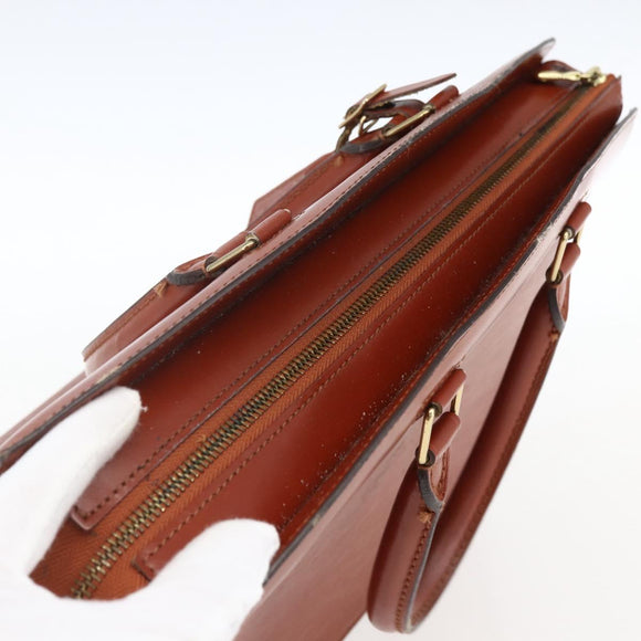 LOUIS VUITTON Epi Riviera Hand Bag Brown M48183 LV Auth 173572