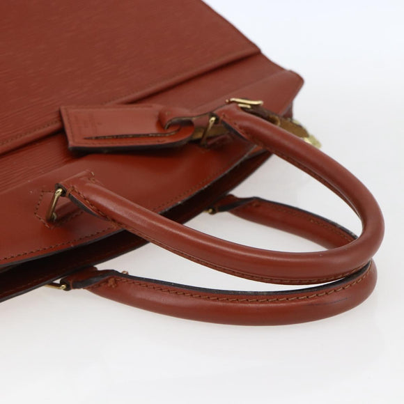 LOUIS VUITTON Epi Riviera Hand Bag Brown M48183 LV Auth 173572