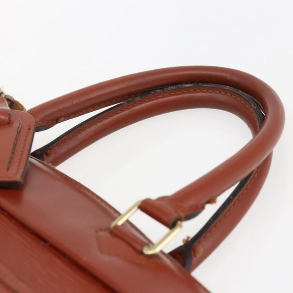 LOUIS VUITTON Epi Riviera Hand Bag Brown M48183 LV Auth 173572