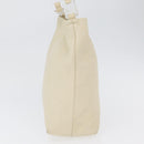 PRADA Shoulder Bag Leather plastic Ivory Clear Auth 173573-3