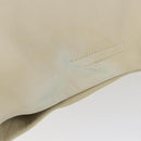 PRADA Shoulder Bag Leather plastic Ivory Clear Auth 173573-7