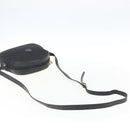 GUCCI Shoulder Bag Canvas Leather Black Gold 007 115 0175 Auth 173582-7