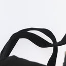 PRADA Backpack Nylon Black Silver Auth 173583-17