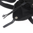 PRADA Backpack Nylon Black Silver Auth 173583-26