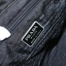 PRADA Backpack Nylon Black Silver Auth 173583-27