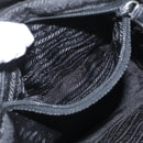 PRADA Backpack Nylon Black Silver Auth 173583-31
