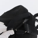PRADA Backpack Nylon Black Silver Auth 173583-7
