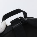 PRADA Backpack Nylon Black Silver Auth 173583-15