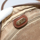 GUCCI Micro GG Supreme Shoulder Bag PVC Beige Gold 001 067 1281 Auth 173586-16