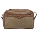 GUCCI Micro GG Supreme Shoulder Bag PVC Beige Gold 001 067 1281 Auth 173586-2