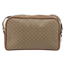 GUCCI Micro GG Supreme Shoulder Bag PVC Beige Gold 001 067 1281 Auth 173586-3