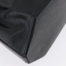 LOUIS VUITTON Epi Sac Depaule GM Shoulder Bag Black M80155 LV Auth 173587-15