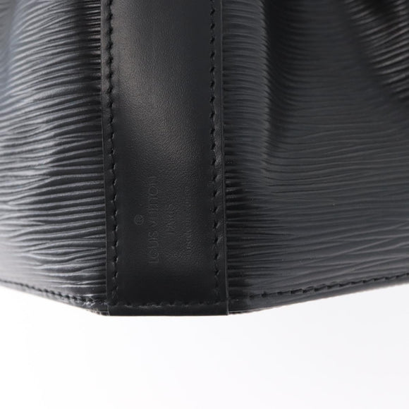 LOUIS VUITTON Epi Sac Depaule GM Shoulder Bag Black M80155 LV Auth 173587