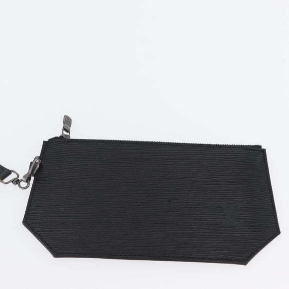 LOUIS VUITTON Epi Sac Depaule GM Shoulder Bag Black M80155 LV Auth 173587