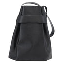 LOUIS VUITTON Epi Sac Depaule GM Shoulder Bag Black M80155 LV Auth 173587-2