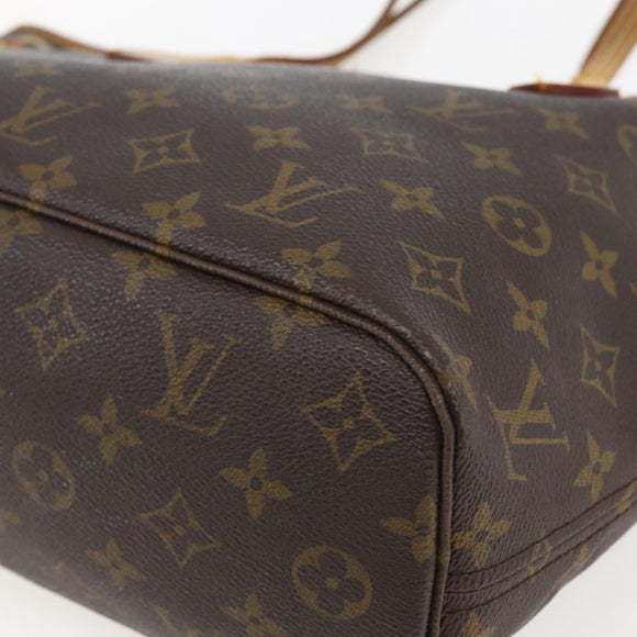 LOUIS VUITTON Monogram Neverfull PM Tote Bag M40155 LV Auth 173588A