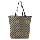 GUCCI GG Canvas Tote Bag Beige Gold 002 1098 Auth 173589-13