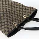 GUCCI GG Canvas Tote Bag Beige Gold 002 1098 Auth 173589-6