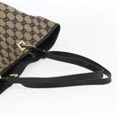 GUCCI GG Canvas Tote Bag Beige Gold 002 1098 Auth 173589-7