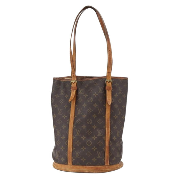 LOUIS VUITTON Monogram Bucket GM Shoulder Bag M42236 LV Auth 173591