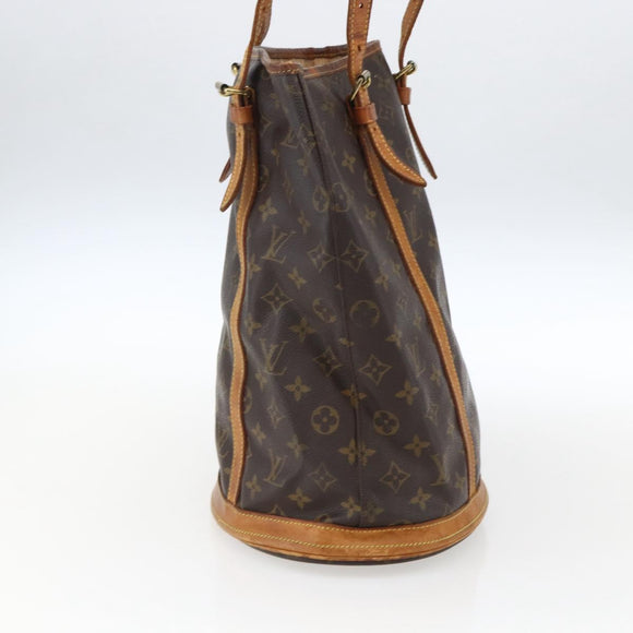 LOUIS VUITTON Monogram Bucket GM Shoulder Bag M42236 LV Auth 173591