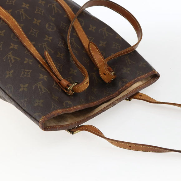 LOUIS VUITTON Monogram Bucket GM Shoulder Bag M42236 LV Auth 173591
