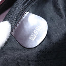 GUCCI Bamboo Hand Bag Canvas Purple Silver 000 3754 0508 Auth 173593-17