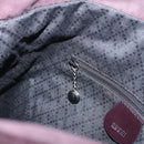 GUCCI Bamboo Hand Bag Canvas Purple Silver 000 3754 0508 Auth 173593-20