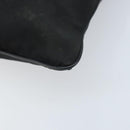 PRADA Shoulder Bag Nylon Black Silver Auth 173604-9