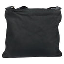 PRADA Shoulder Bag Nylon Black Silver Auth 173604-2