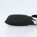 PRADA Shoulder Bag Nylon Black Silver Auth 173604-3