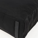 PRADA Tragetasche Nylon Leder Schwarz Auth 173605-9