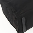 PRADA Tragetasche Nylon Leder Schwarz Auth 173605-16