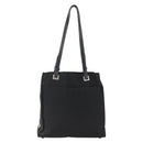 PRADA Tragetasche Nylon Leder Schwarz Auth 173605-13