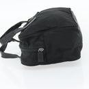 PRADA Handtas Nylon Zwart Zilver Auth 173607-3