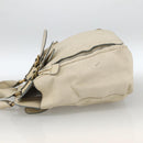 Chloe Tote Bag Leather Ivory Gold Auth 173609-4
