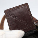 FENDI Zucca Canvas Tote Bag Brown Black Auth 173613-12