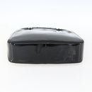 GUCCI Bamboo Hand Bag Patent leather Black 002 1061 Auth 173619-5