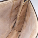 GUCCI GG Supreme Pouch PVC Beige Gold 89 01 029 Auth 173621-18