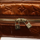 LOUIS VUITTON Monogram Vernis Tompkins Square Bag Bronze M91103 LV Auth 173622-14