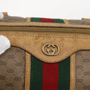GUCCI Micro GG Supreme Web Sherry Line Bag PVC Beige 002 58 4422 Auth 173627-15