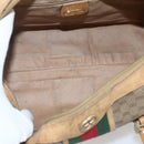 GUCCI Micro GG Supreme Web Sherry Line Bag PVC Beige 002 58 4422 Auth 173627-17
